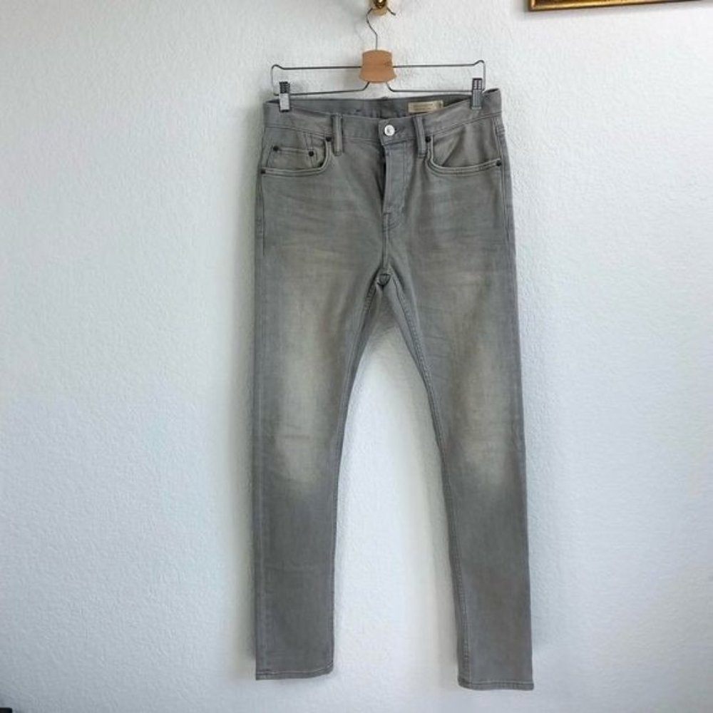 AllSaints Cigarette Skinny Jeans Gray - Picture 2 of 13